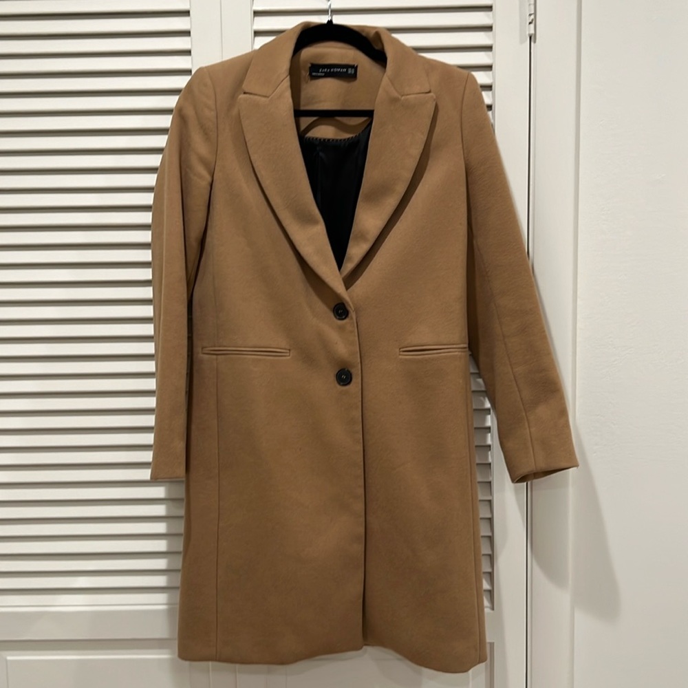 Zara Camel Coat
